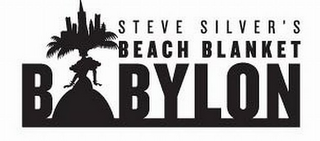 STEVE SILVER'S BEACH BLANKET B BYLON logo