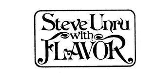 STEVE UNRU WITH FLAVOR logo