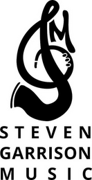 STEVEN GARRISON MUSIC GM logo