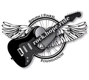 STEVEN J FINKEL ROCK.HOPE.RIDE FOUNDATION logo