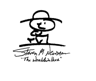 STEVEN M. NEWMAN "THE WORLDWALKER" logo