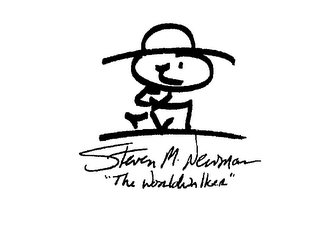 STEVEN M. NEWMAN "THE WORLDWALKER" logo