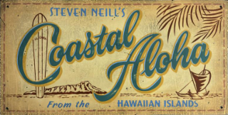 STEVEN NEILL'S COASTAL ALOHA FROM THE HAWAIIAN ISLANDS ALOHA logo