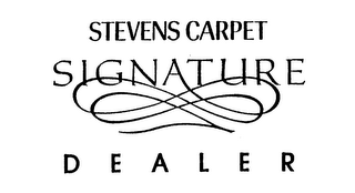 STEVENS CARPET SIGNATURE DEALER logo