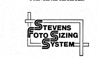 STEVENS FOTO SIZING SYSTEM logo