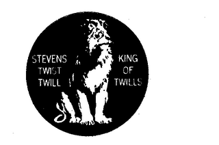 STEVENS TWIST TWILL KING OF TWILLS logo