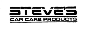 STEVE'S CAR CARE PRODUCTS logo