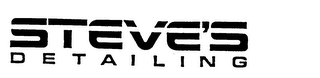STEVE'S DETAILING logo