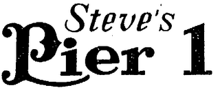 STEVE'S PIER I logo