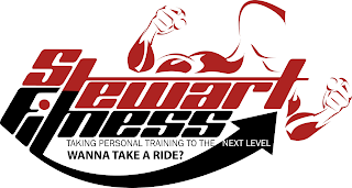 STEWART FITNESS TAKING PERSONAL TRAINING TO THE NEXT LEVEL WANNA TAKE A RIDE? logo