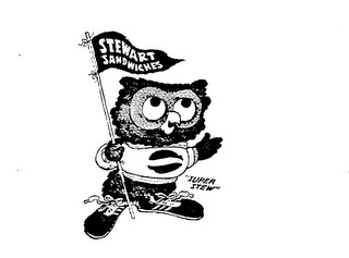 STEWART SANDWICHES "SUPER STEW" logo