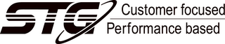 STG CUSTOMER FOCUSED PERFORMANCE BASED logo