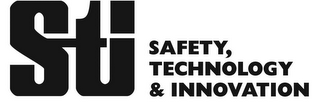STI SAFETY, TECHNOLOGY & INNOVATION logo
