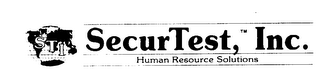 STI SECURTEST, INC. HUMAN RESOURCE SOLUTIONS logo