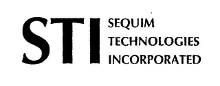 STI SEQUIM TECHNOLOGIES INCORPORATED logo