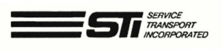 STI SERVICE TRANSPORT INCORPORATED logo