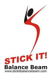STICK IT! BALANCE BEAM WWW.STICKITBALANCEBEAM.COM logo