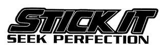 STICK IT SEEK PERFECTION logo