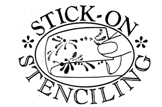 STICK-ON STENCILING logo