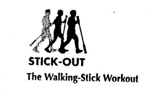 STICK-OUT THE WALKING-STICK WORKOUT logo
