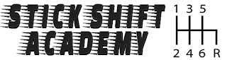 STICK SHIFT ACADEMY 1 2 3 4 5 6 R logo