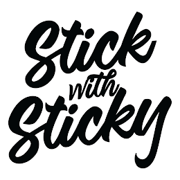 STICK WITH STICKY logo