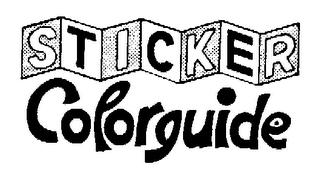 STICKER COLORGUIDE logo