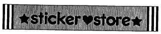 STICKER STORE logo