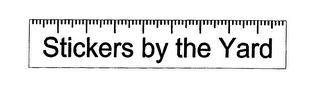 STICKERS BY THE YARD logo