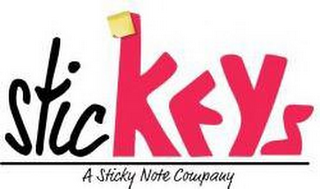 STICKEYS A STICKY NOTE COMPANY logo