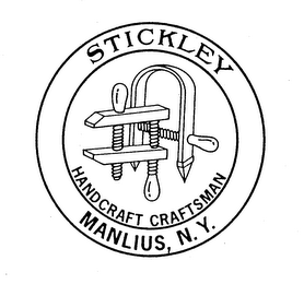 STICKLEY HANDCRAFT CRAFTMAN MANLIUS, N.Y. logo