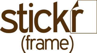 STICKR (FRAME) logo