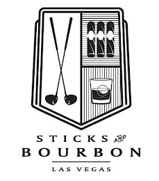 STICKS AND BOURBON LAS VEGAS logo