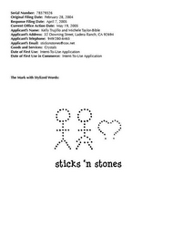 STICKS 'N STONES logo