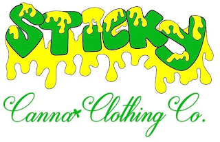STICKY CANNABIS CLOTHING CO. logo