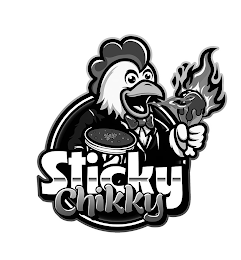 STICKY CHIKKY logo