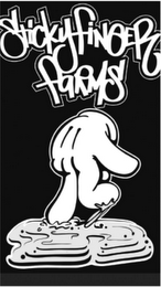 STICKY FINGER FARMS logo