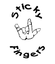 STICKY FINGERS logo