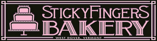 STICKY FINGERS BAKERY WEST DOVER, VERMONT logo