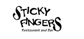 STICKY FINGERS RESTAURANT AND BAR logo