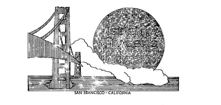 STICKY FINGERS SAN FRANCISCO CALIFORNIA logo