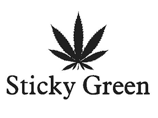 STICKY GREEN logo