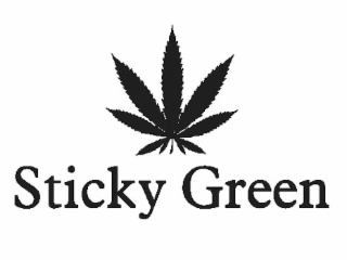 STICKY GREEN logo