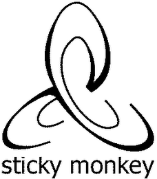 STICKY MONKEY logo