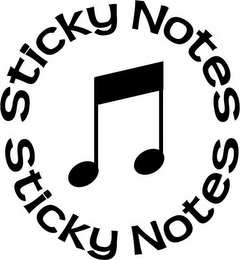 STICKY NOTES logo