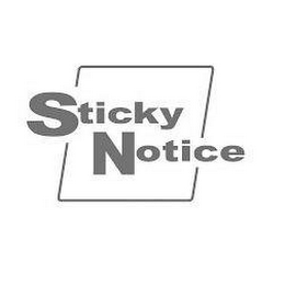 STICKY NOTICE logo