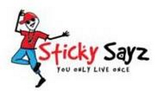 STICKY SAYZ YOU ONLY LIVE ONCE logo