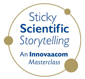 STICKY SCIENTIFIC STORYTELLING AN INNOVAACOM MASTERCLASS logo
