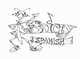 STICKY SPANISH logo