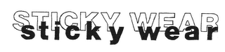 STICKY WEAR STICKY WEAR logo